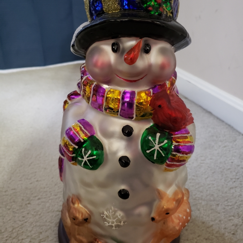 Thomas Pacconi Glass Snowman
